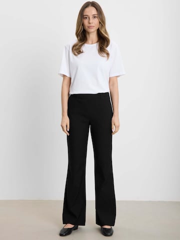 LAURIE Regular Trousers 'Zina' in Black