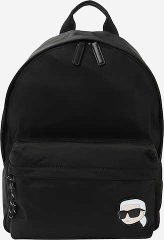 Karl Lagerfeld Backpack 'Ikonik' in Black