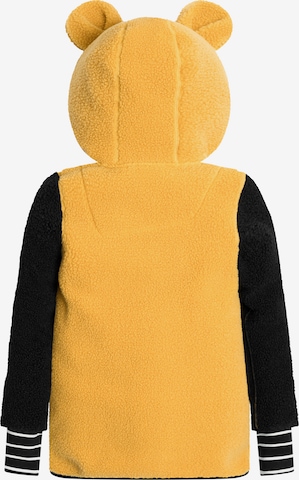 WeeDo Fleece Jacket 'TEDDY BEAR' in Yellow