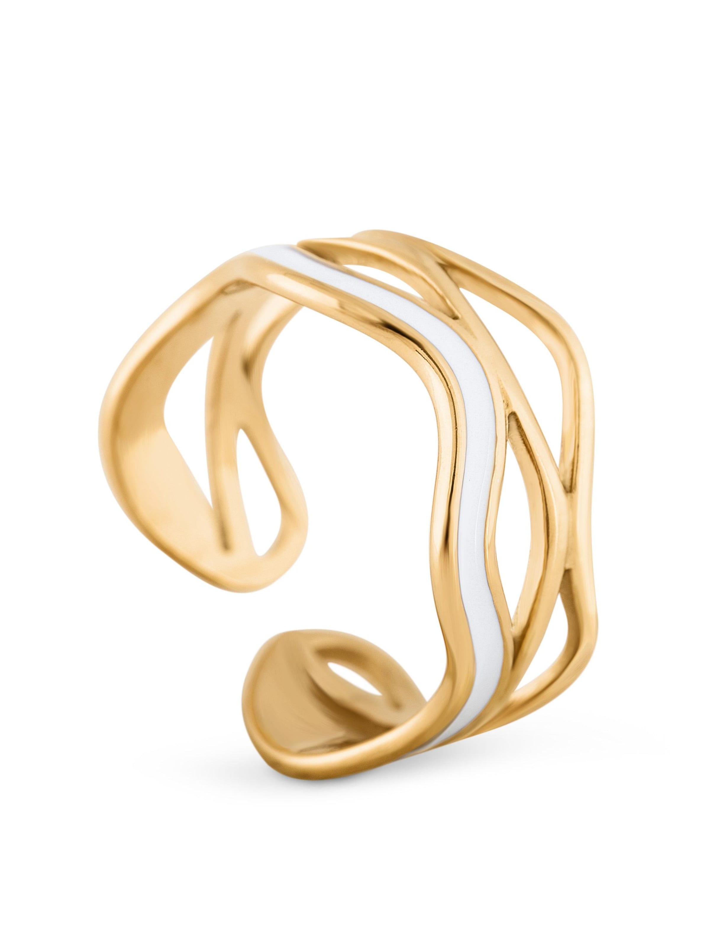 Akitsune Ring 'Devotion'‌‌‌‌‌‌ in Gold: Vorderseite