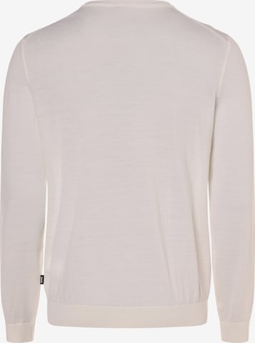 BOSS Black Sweater 'Leno' in White