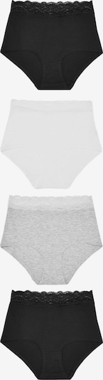 Next Alushousut värissä meleerattu harmaa / musta / valkoinen, Tuotenäkymä