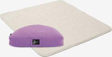 YOGISTAR.COM Mat in Purple: front