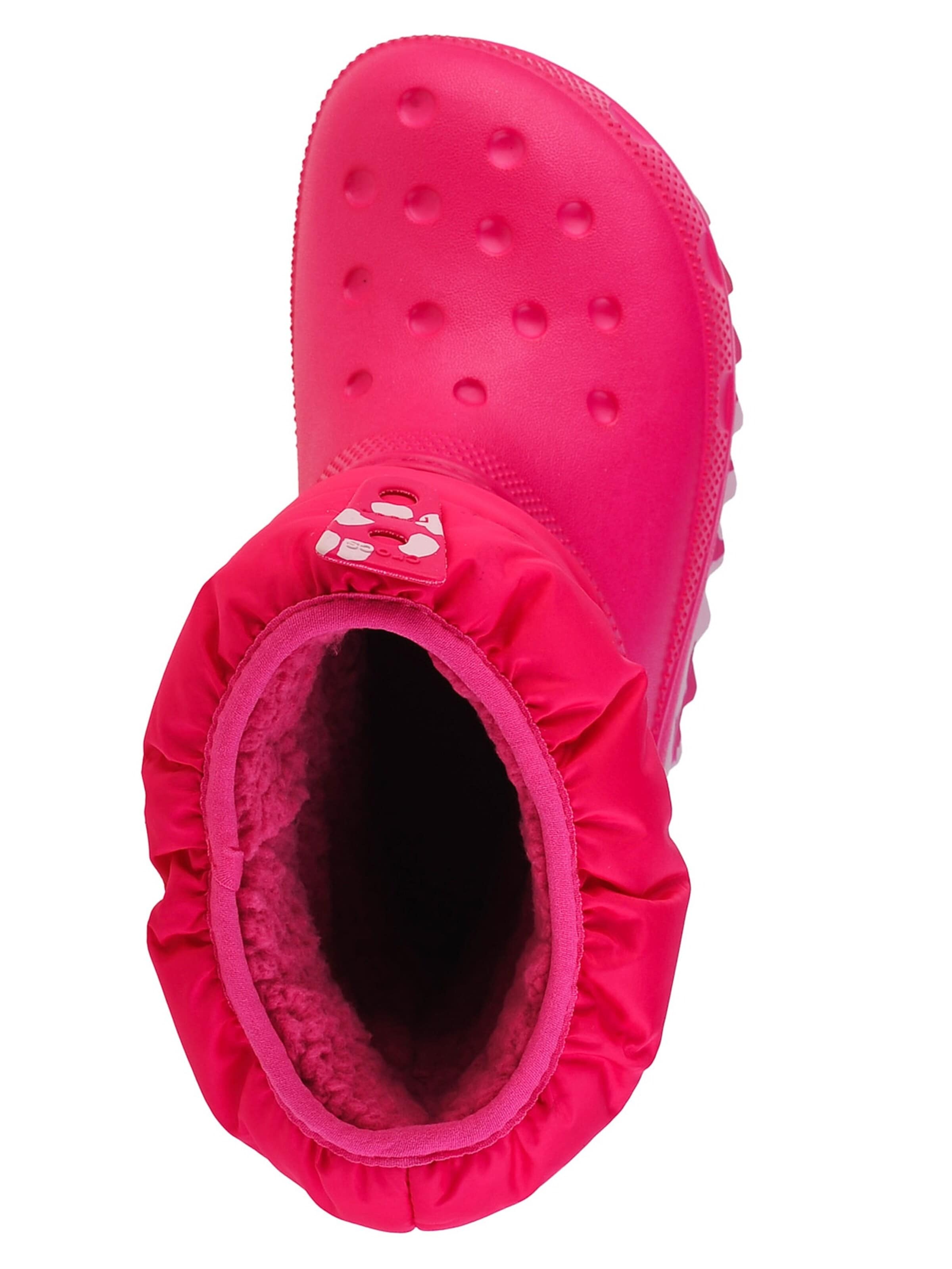 Crocs Laarzen 'Crocs Classic Neo Puff Boot Kids' in Roze