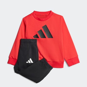 ADIDAS SPORTSWEAR - Fato de treino em vermelho: frente