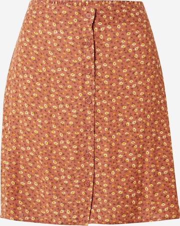 24COLOURS Skirt in Orange: front