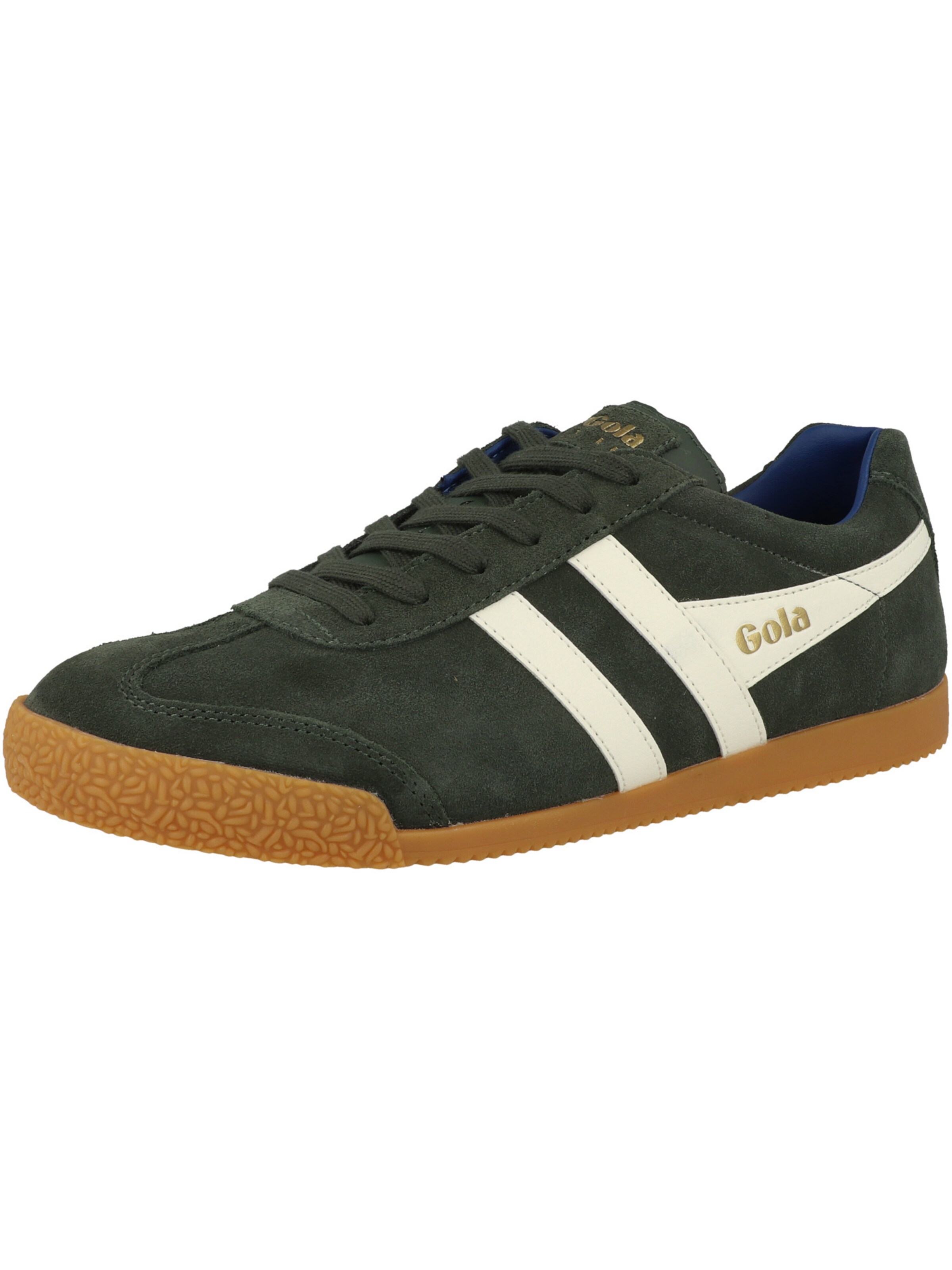 Baskets basses 'Harrier' Gola en vert : devant