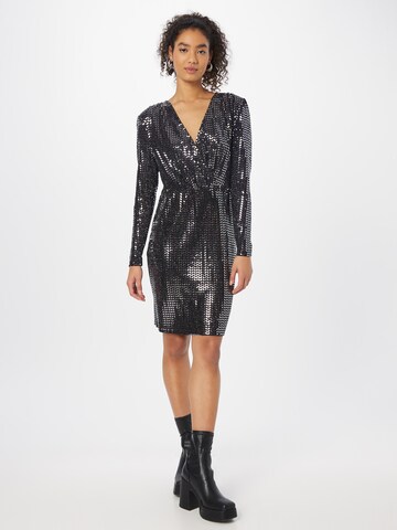 ICHI Cocktail Dress 'Porter' in Black: front