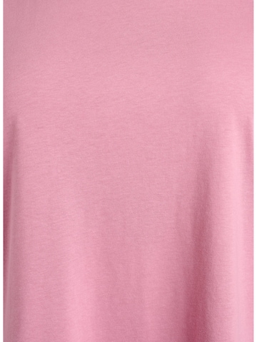 Zizzi Shirt 'Mkatja' in Pink