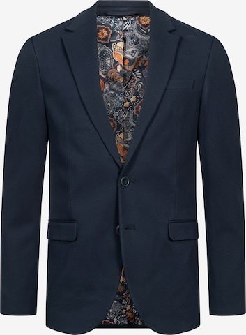 JEFF Sakko 'Ezra' in Blau: Vorderseite