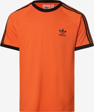 ADIDAS ORIGINALS Shirt 'Adicolor Classics' in Orange: front