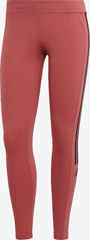 Pantaloni sportivi 'Aeroready Designed To Move -Touch' di ADIDAS SPORTSWEAR in rosso: frontale
