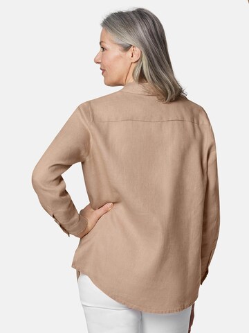 Goldner Bluse in Beige