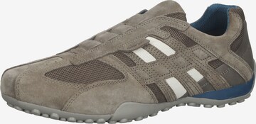 Sneaker bassa 'Snake' di GEOX in beige: frontale