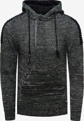 Rusty Neal Pullover 'Knitwear' in Grau: predná strana