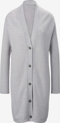 Cardigan tRUE STANDARD en gris : devant