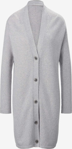 tRUE STANDARD Knit Cardigan in Grey: front