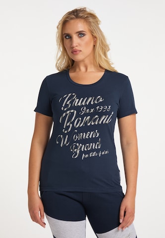 BRUNO BANANI T-Shirt 'Russell' in Blau: predná strana