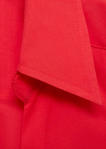 MANGO Blusenkleid 'capricor' in Rot