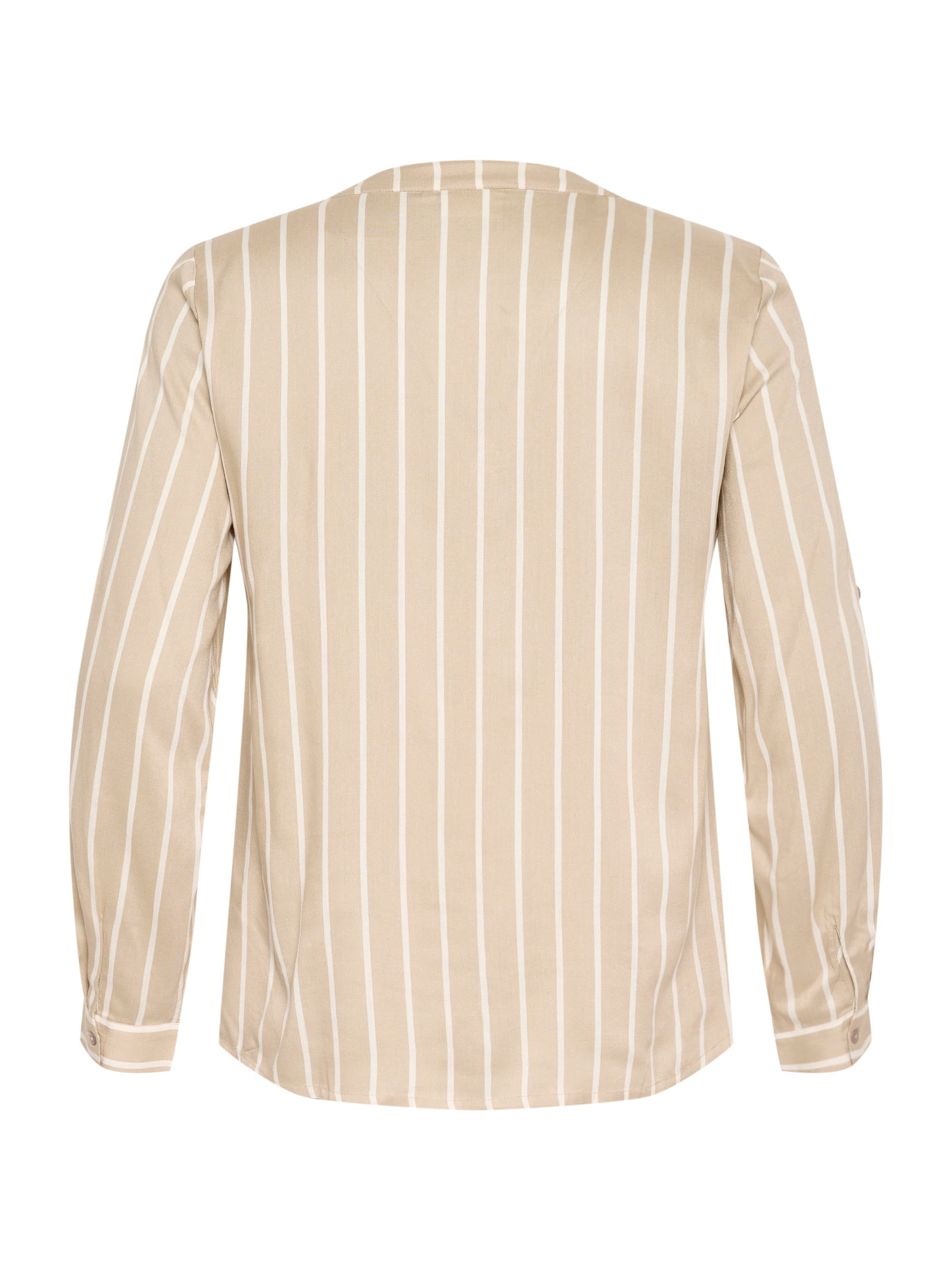 KAFFE CURVE Bluse 'KCSIDA' in Beige