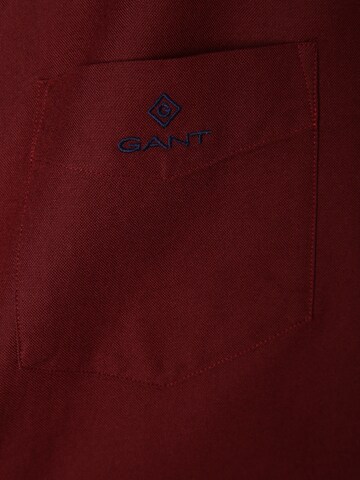 GANT Regular fit Button Up Shirt in Red