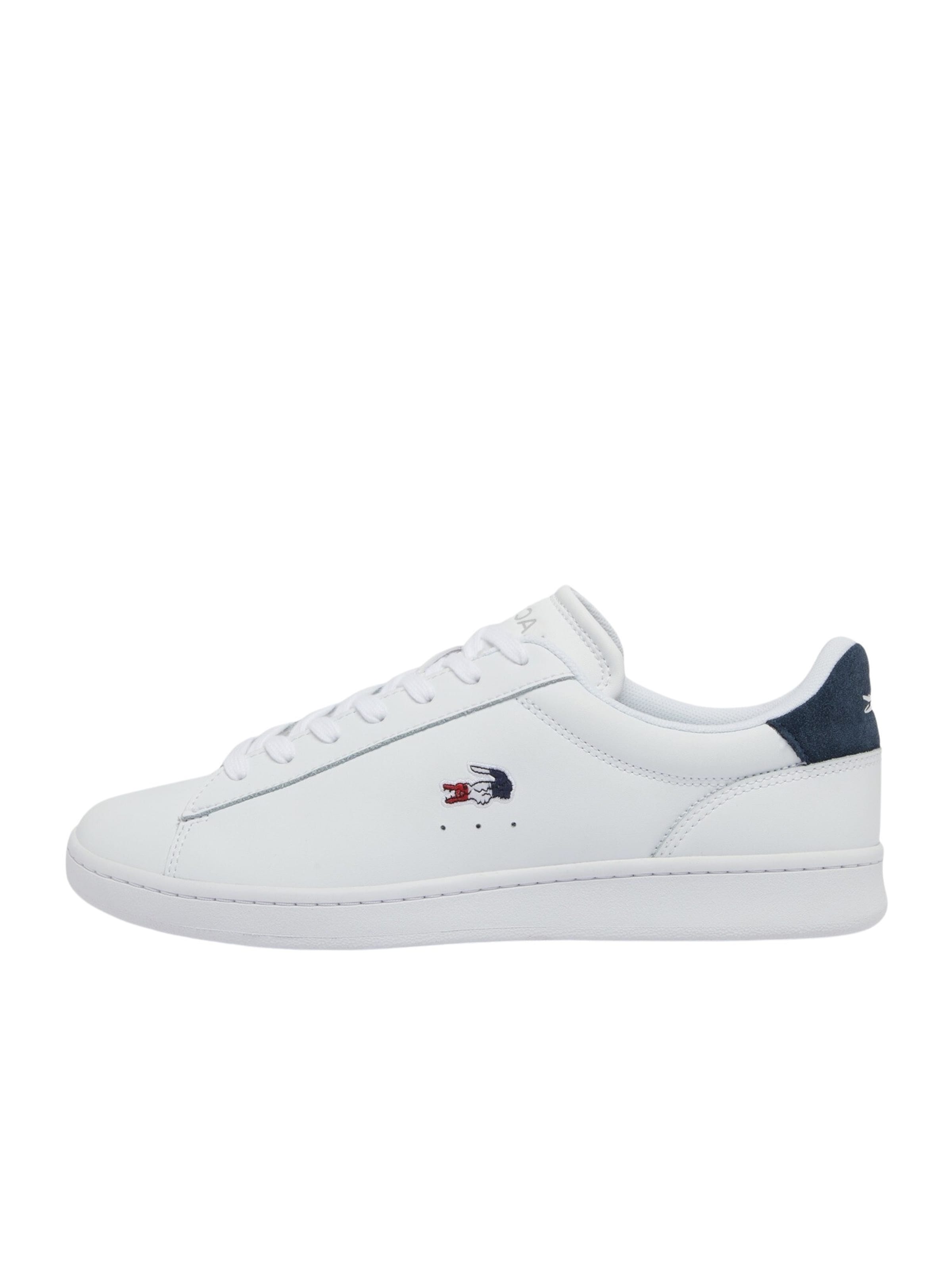 LACOSTE Sneakers 'Carnaby' in White: front