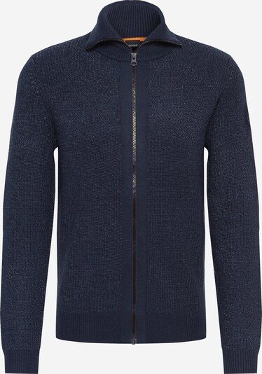 BOSS Vestes en maille 'Kelbow' en bleu foncé, Vue avec produit