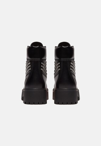 TIMBERLAND Gležnarji z vezalkami | črna barva
