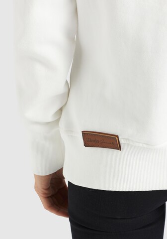 khujo Sweatshirt 'Fanci' in White