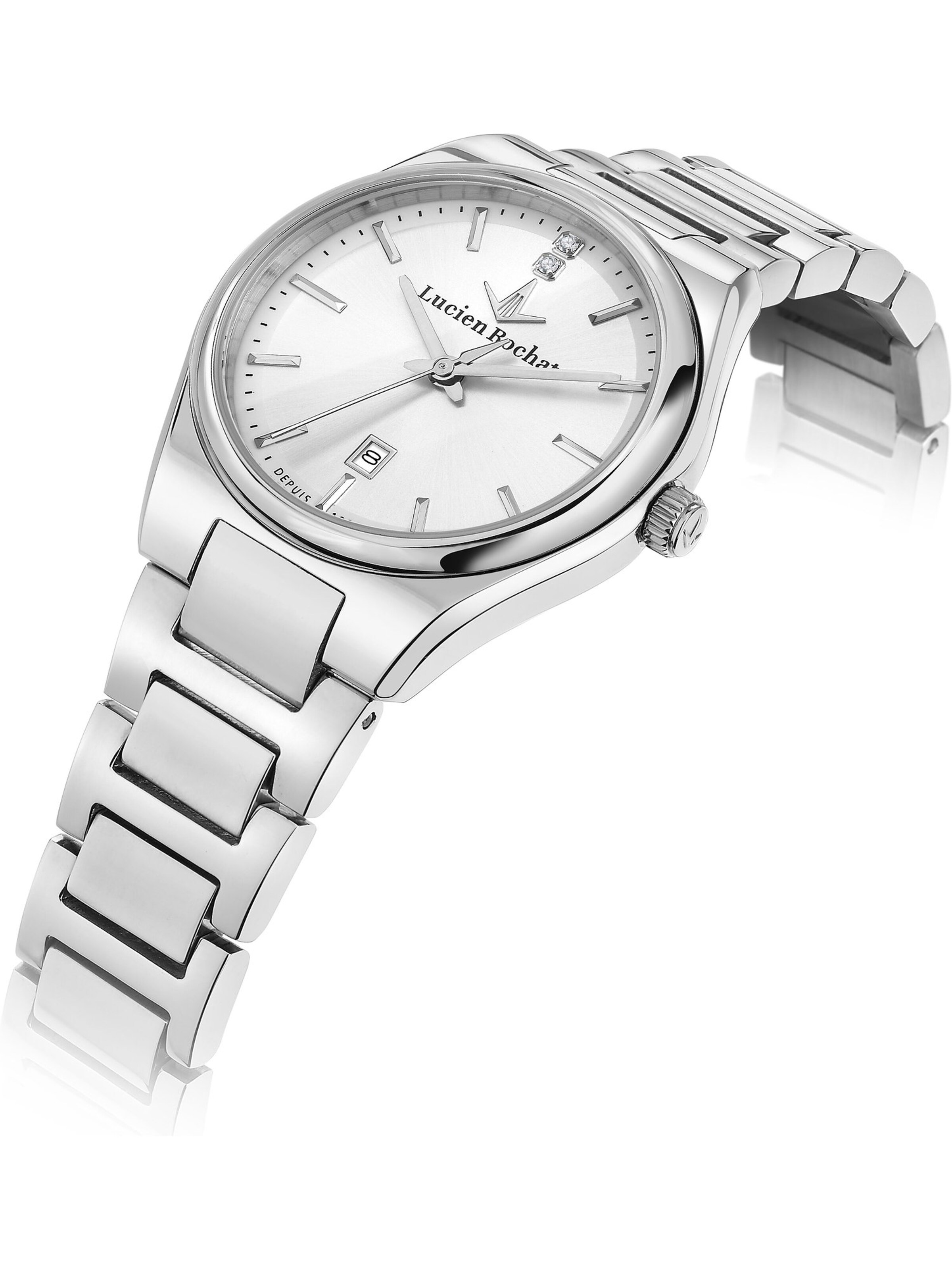 Lucien Rochat Analog Watch in Silver
