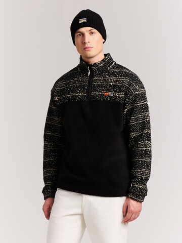 PROTEST Sports sweatshirt 'PRTPublic' in Black