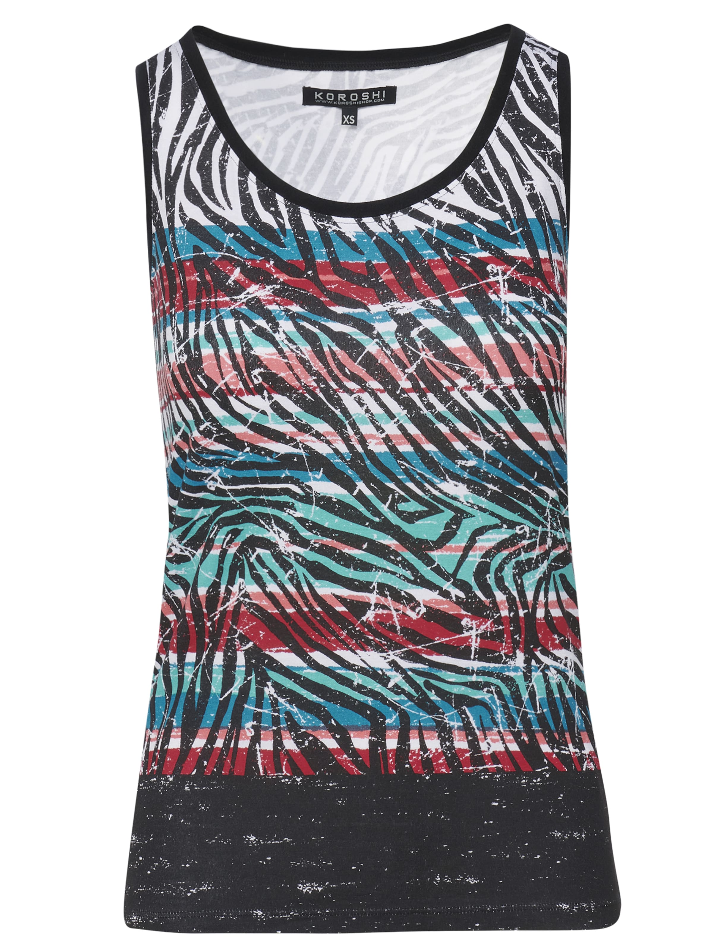KOROSHI Topp i blandade färger: framsida
