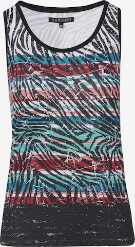 jauktas krāsas KOROSHI Topiņš: no priekšpuses