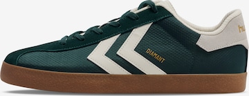Hummel Platform trainers in Green: front