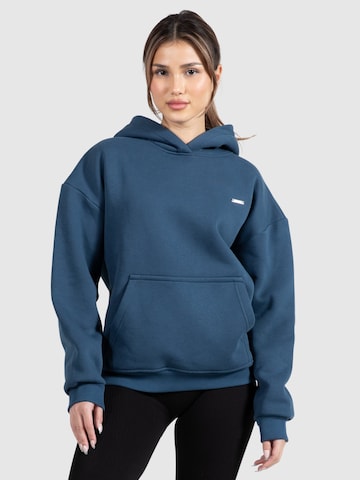 Smilodox Sweatvest ' Odelia ' in Blauw: voorkant