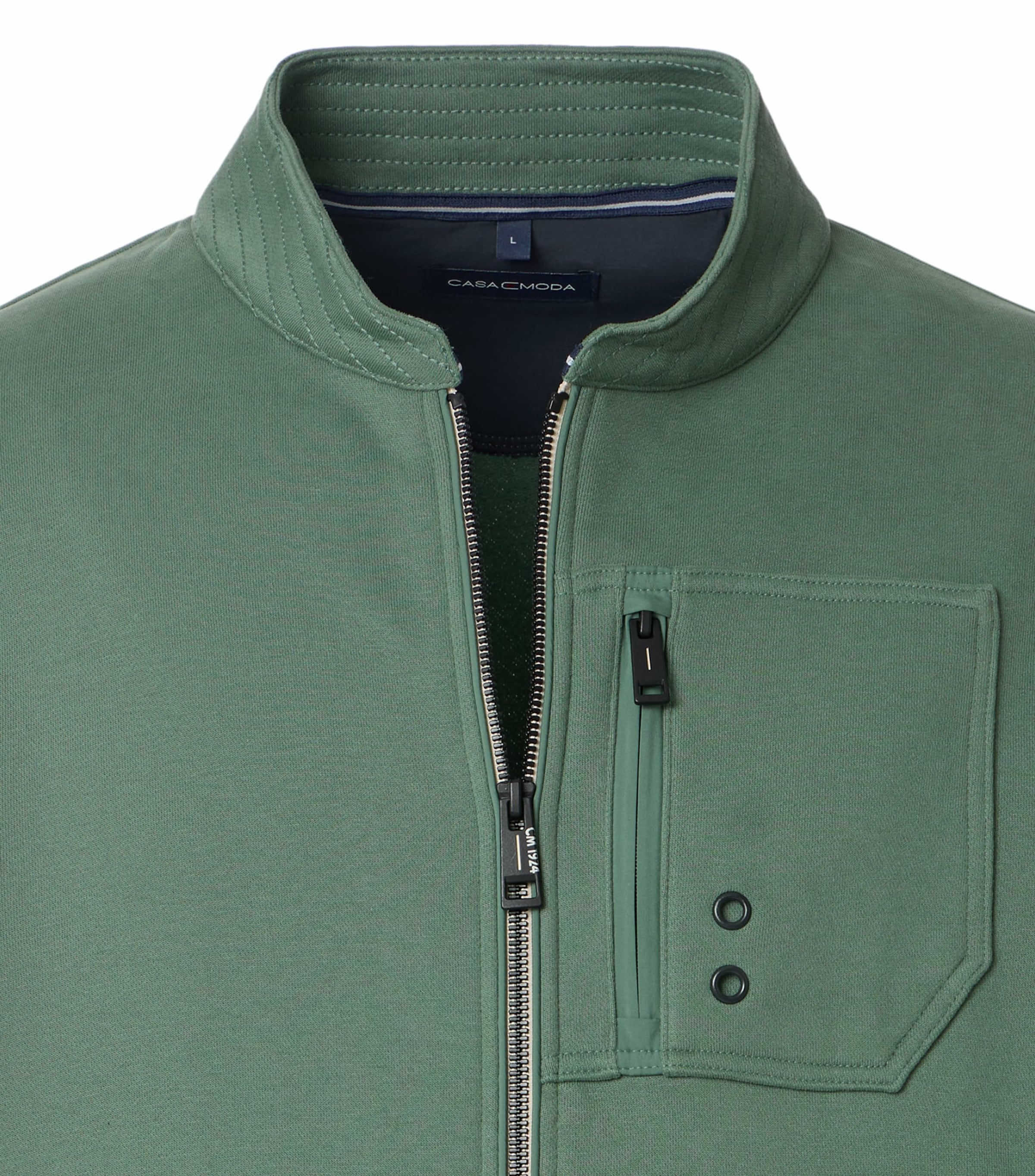 KATT Sweatvest in Groen