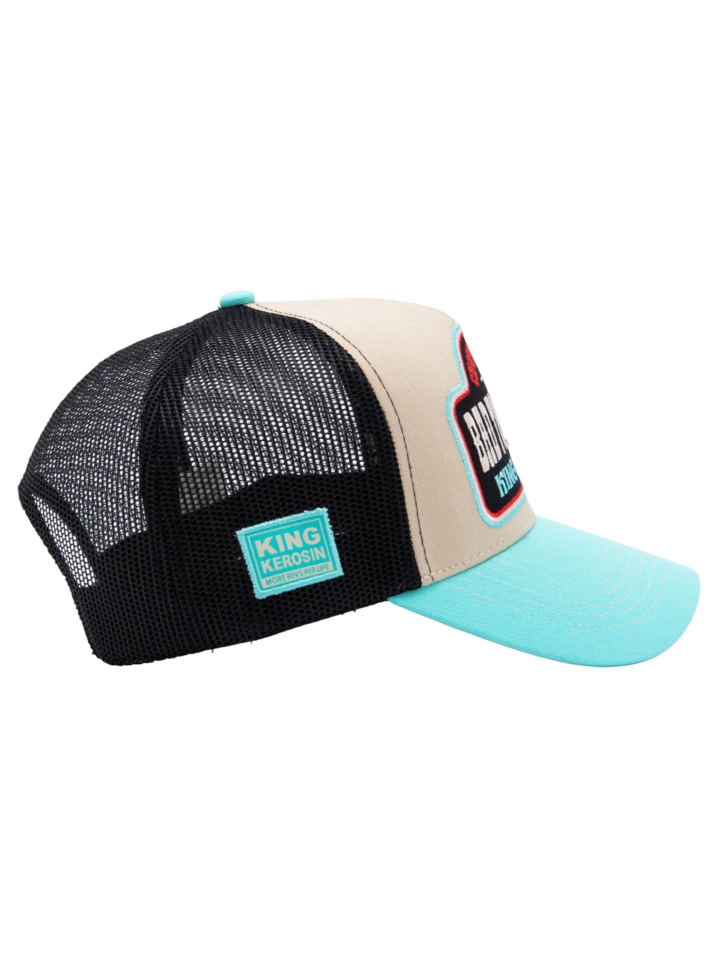 King Kerosin Cap 'Bad to the Bones'‌‌‌‌‌‌‌ in Beige