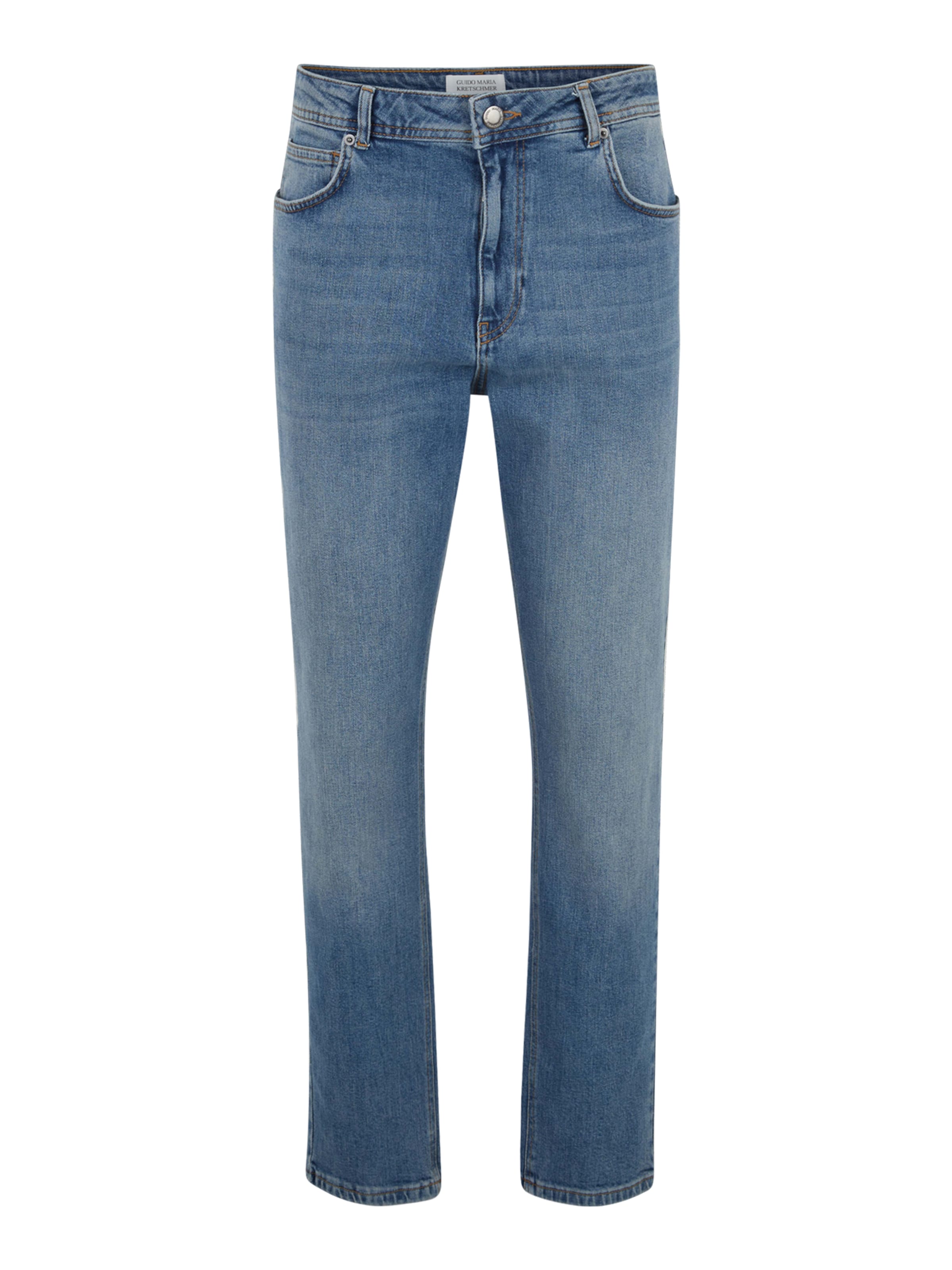 Guido Maria Kretschmer Men Regular Дънки 'Felix' в синьо: отпред