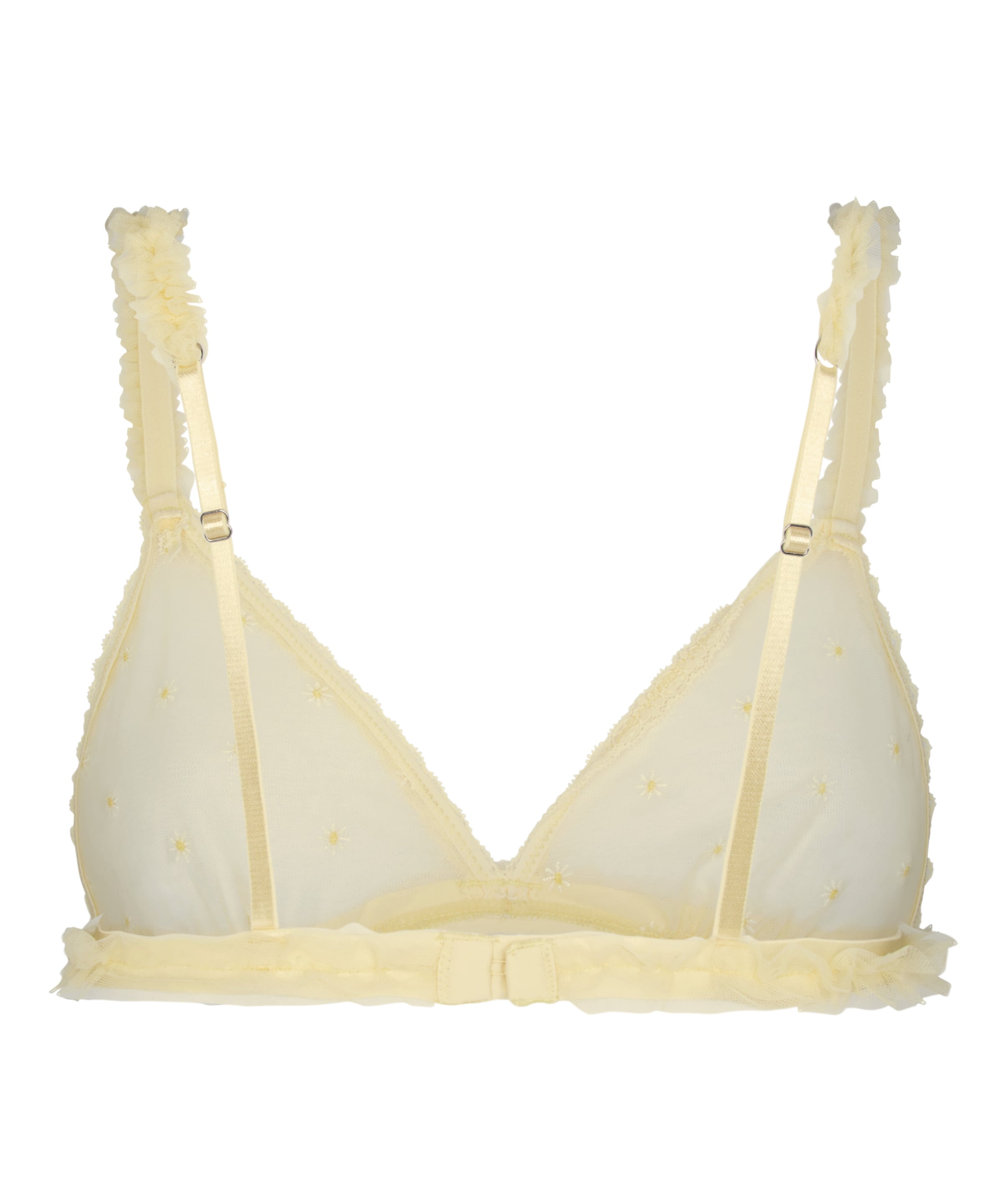 Triangle Soutien-gorge 'Flora' Hunkemöller en jaune