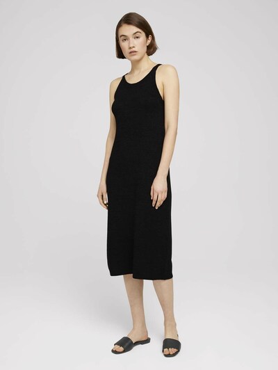 Rochie TOM TAILOR DENIM pe negru, Vizualizare model
