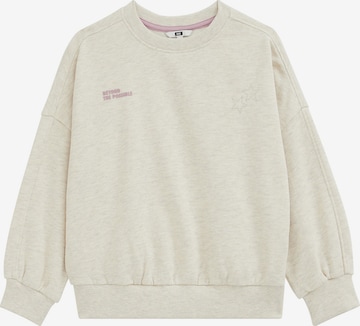 WE Fashion Collegepaita värissä beige: etupuoli