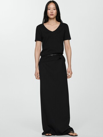 MANGO Shirt 'CHALAPI' in Zwart