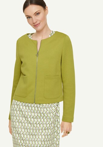 COMMA Knit cardigan in Green