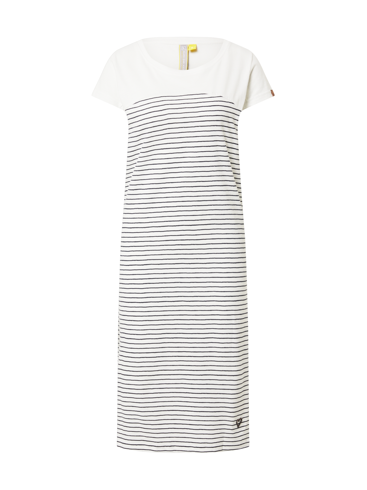 Odzież Plus size Alife and Kickin Letnia sukienka Clarice w kolorze Białym 