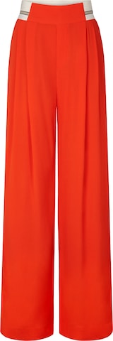 Wide leg Pantaloni con pieghe 'Jacky' di BOGNER in rosso