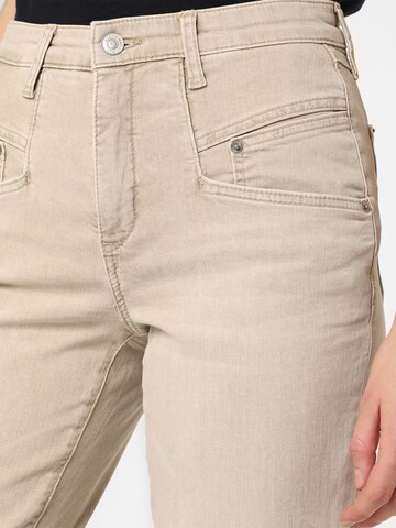 MAC Regular Jeans 'Rich Carrot' in Beige