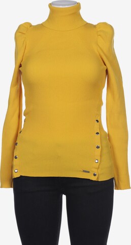 GUESS Pullover XL in Gelb: predná strana