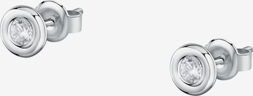 Live Diamond Ohrringe in Silber: Vorderseite
