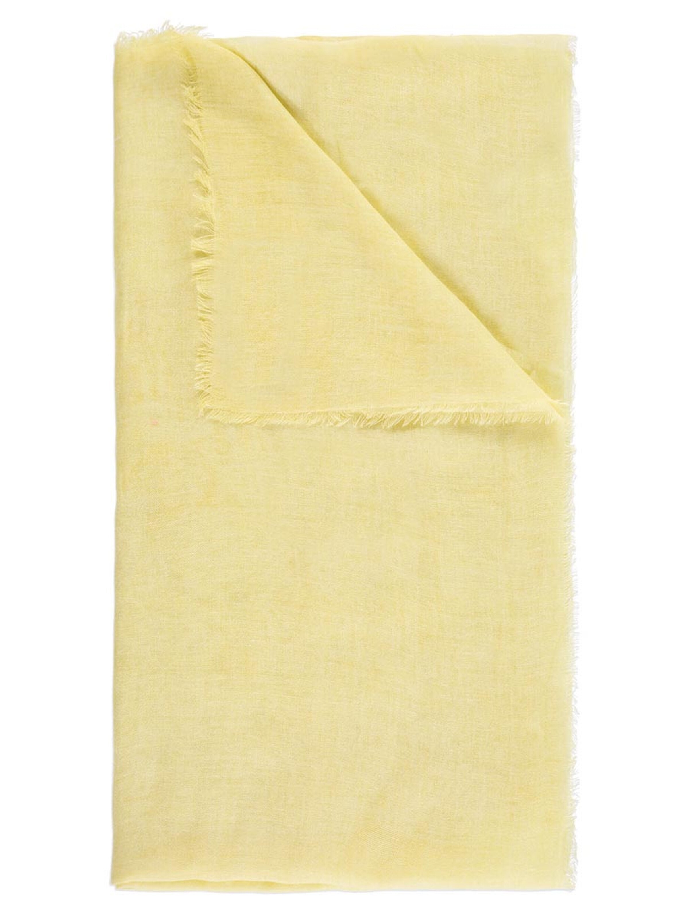Passigatti Wrap 'Schal uni' in Yellow