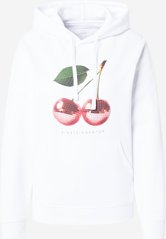 balta EINSTEIN & NEWTON Megztinis be užsegimo 'Disco Cherry': priekis